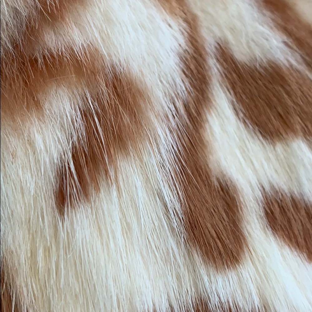 Authentic Gorgeous Multicolored Rabbit Fur - Picture 6 of 10